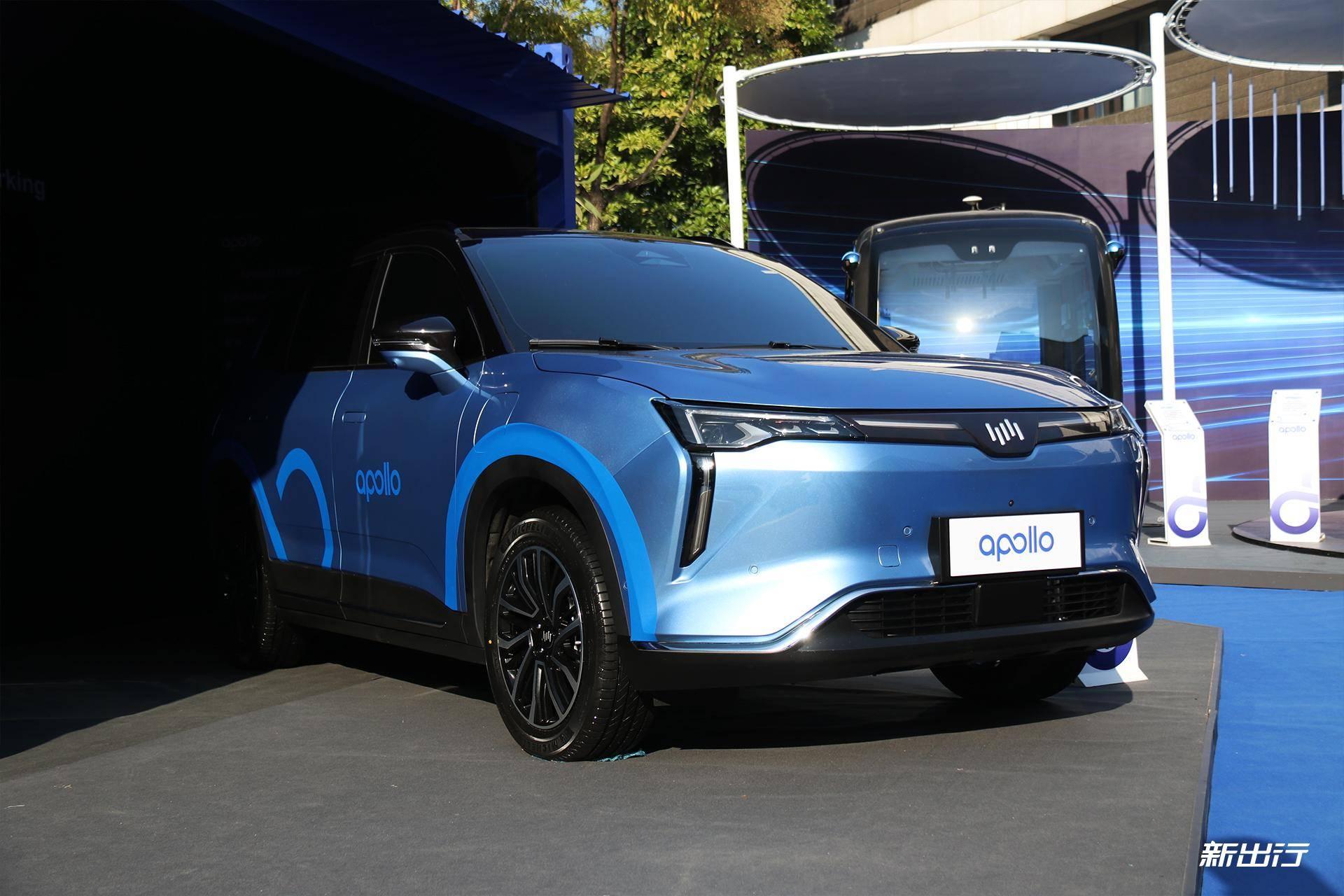 在 2020 apollo 生态大会上,威马汽车第三款全新智能纯电动 suv 正式