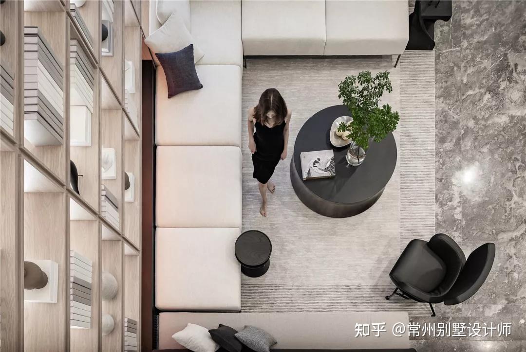 460㎡现代风别墅,摈弃繁杂设计,家具质感高级,现代人的档次 - 知乎