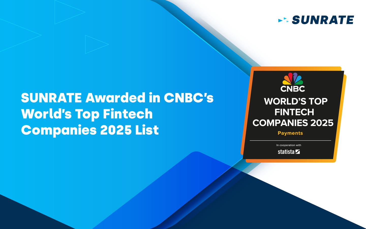 重磅！寻汇SUNRATE荣登CNBC「2025年全球顶级金融科技公司」榜单- 知乎