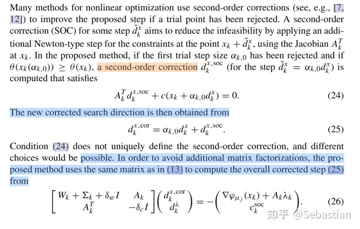 Second Order Correction 13 IPOPT - 知乎