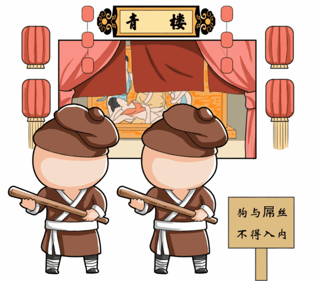 历史冷知识青楼最初竟然是帝王宫殿豪门居所