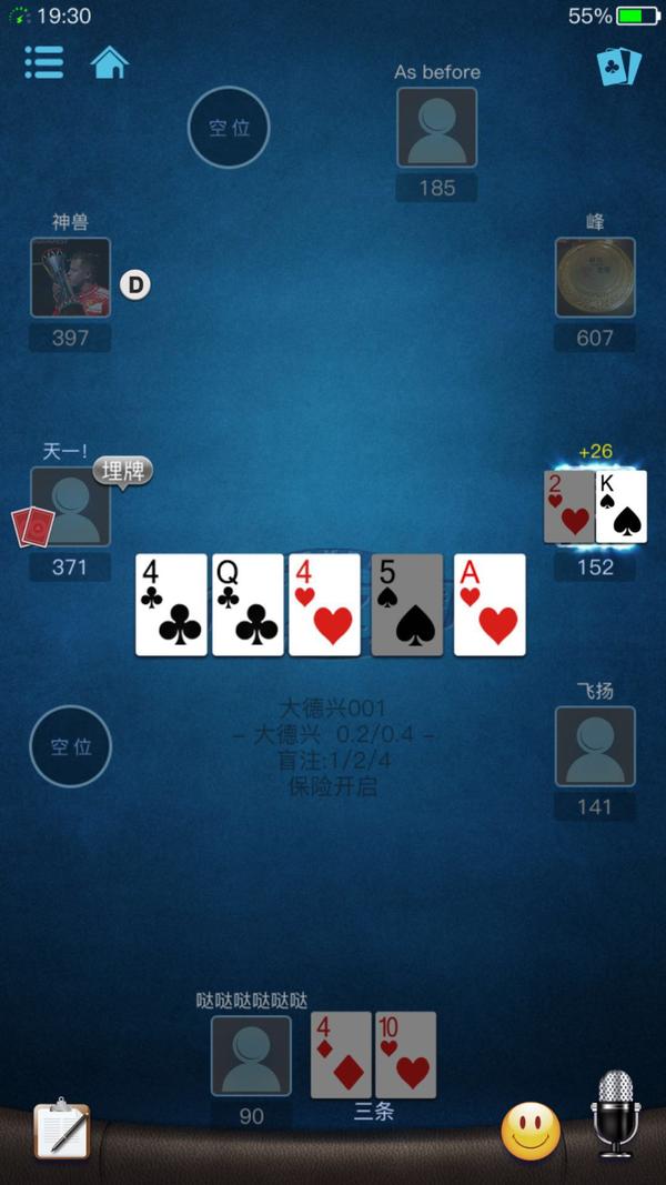 德州扑克有哪些经典牌局?