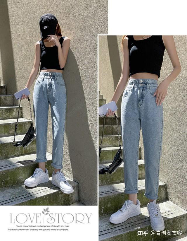 老爹裤搭配什么衣服好看?