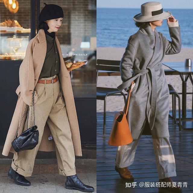 阔腿裤还能如此优雅百万博主三木的秋冬穿搭直击时髦真相