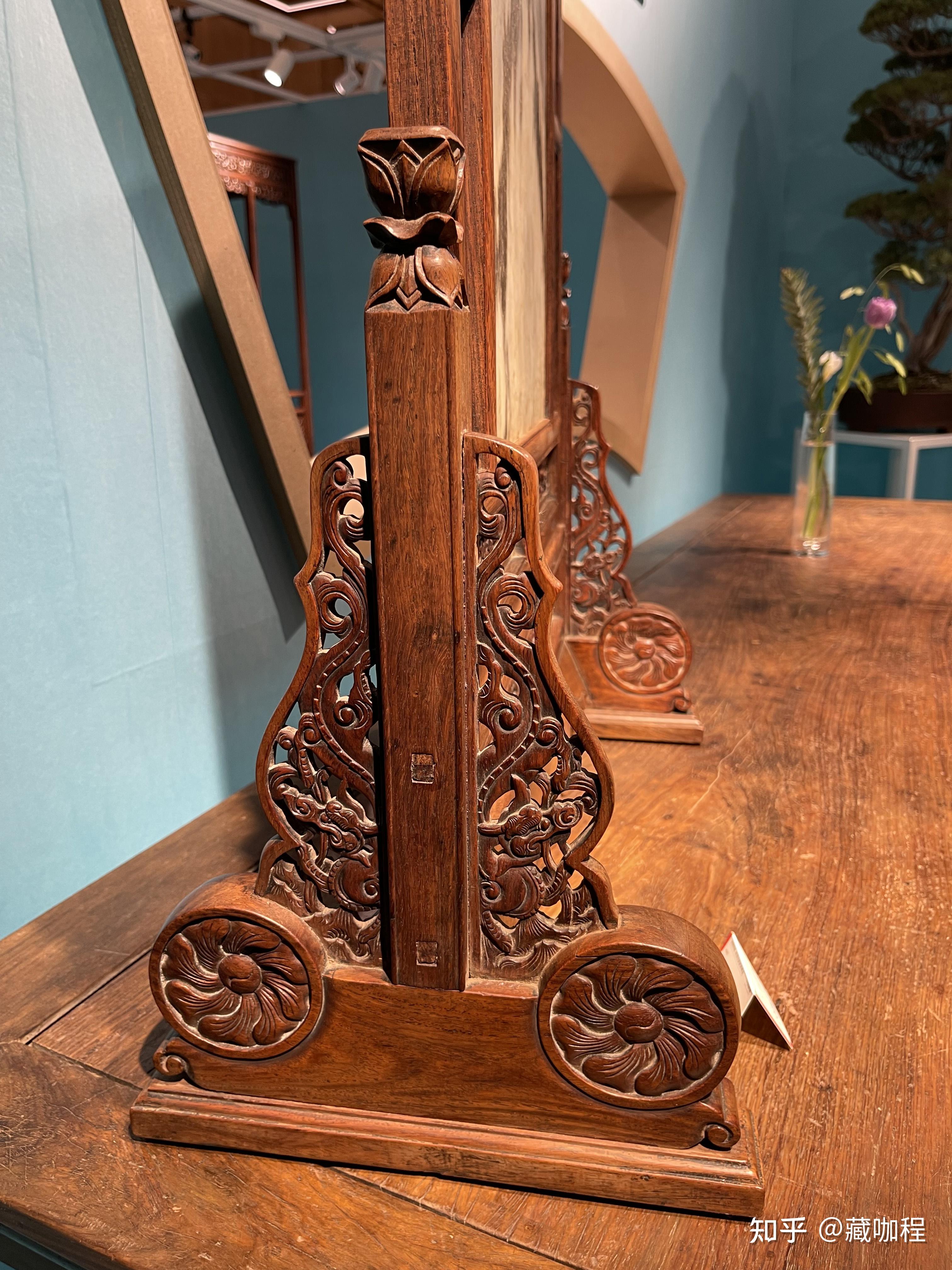 相似藏品千万级,黄花梨大插屏92万成交