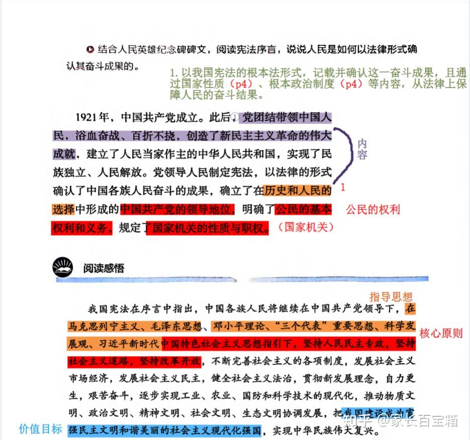 2026春初中初二八年级下册道德与法制道法课堂笔记 - 知乎
