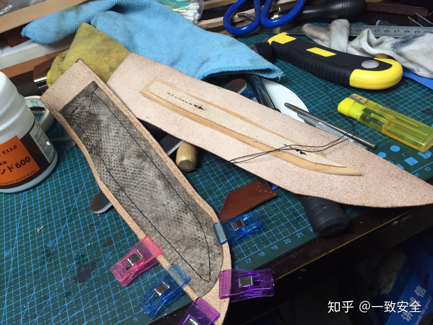 手工皮具论刀套的诞生