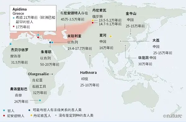 20万年前走出非洲的智人 至少抵达了希腊 知乎