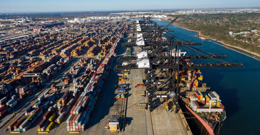 同比增长20休斯顿港集装箱出口创历史新高
