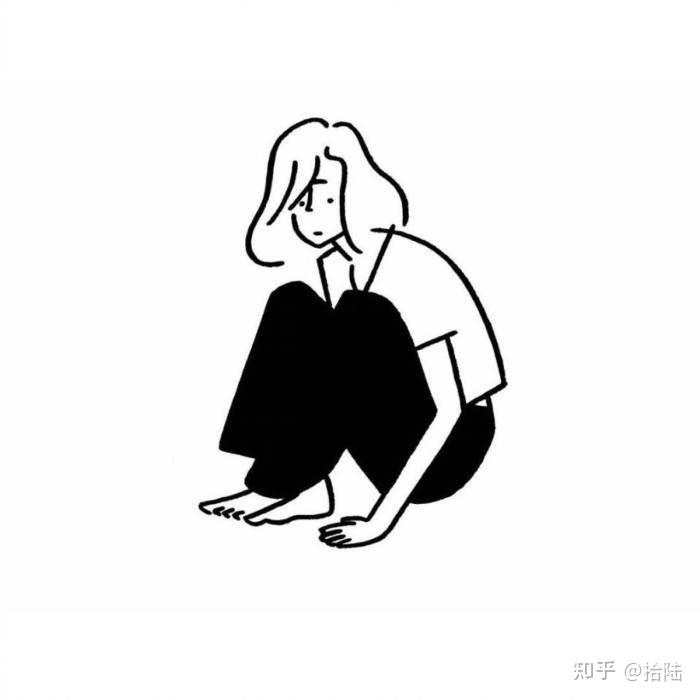 有没有一些黑白极简的头像比如下面这样的