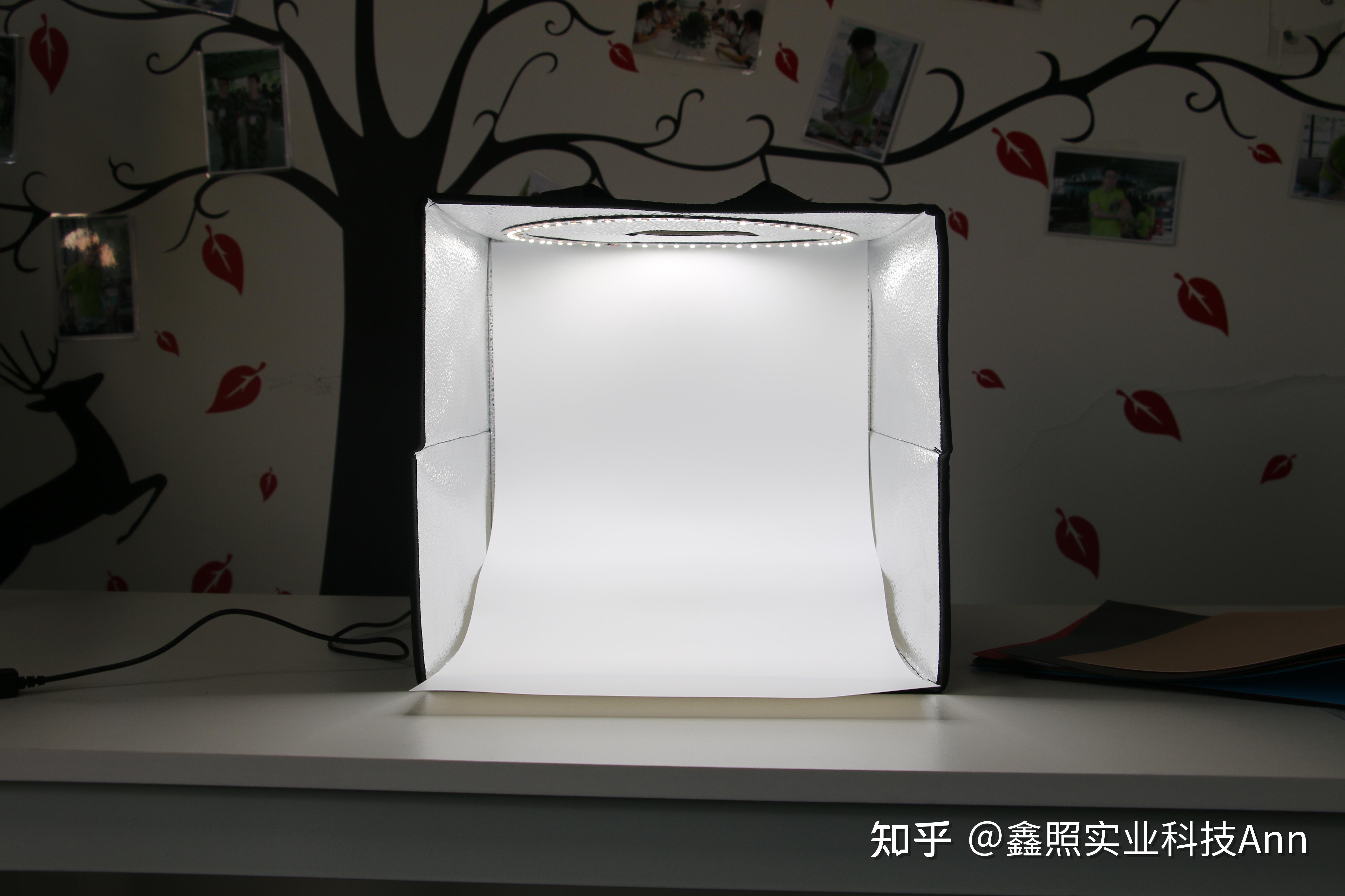 小型摄影棚灯箱专为拍照而设计无阴影免去抠图非常之方便