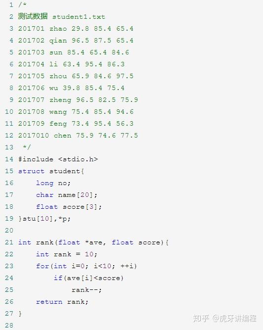 C语言例题 C语言例题