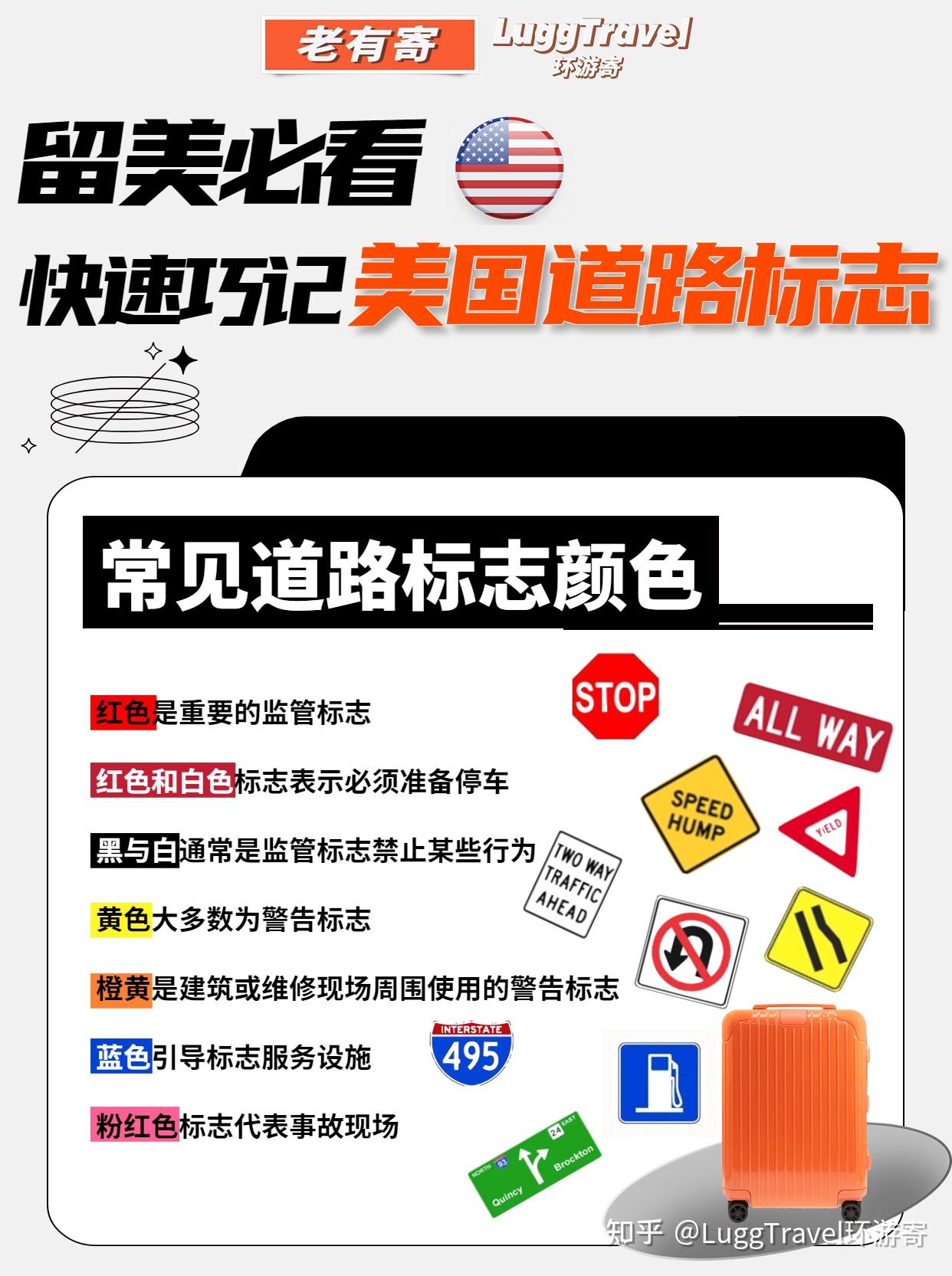 留美必看|让你快速巧记美国道路标志！ - 知乎