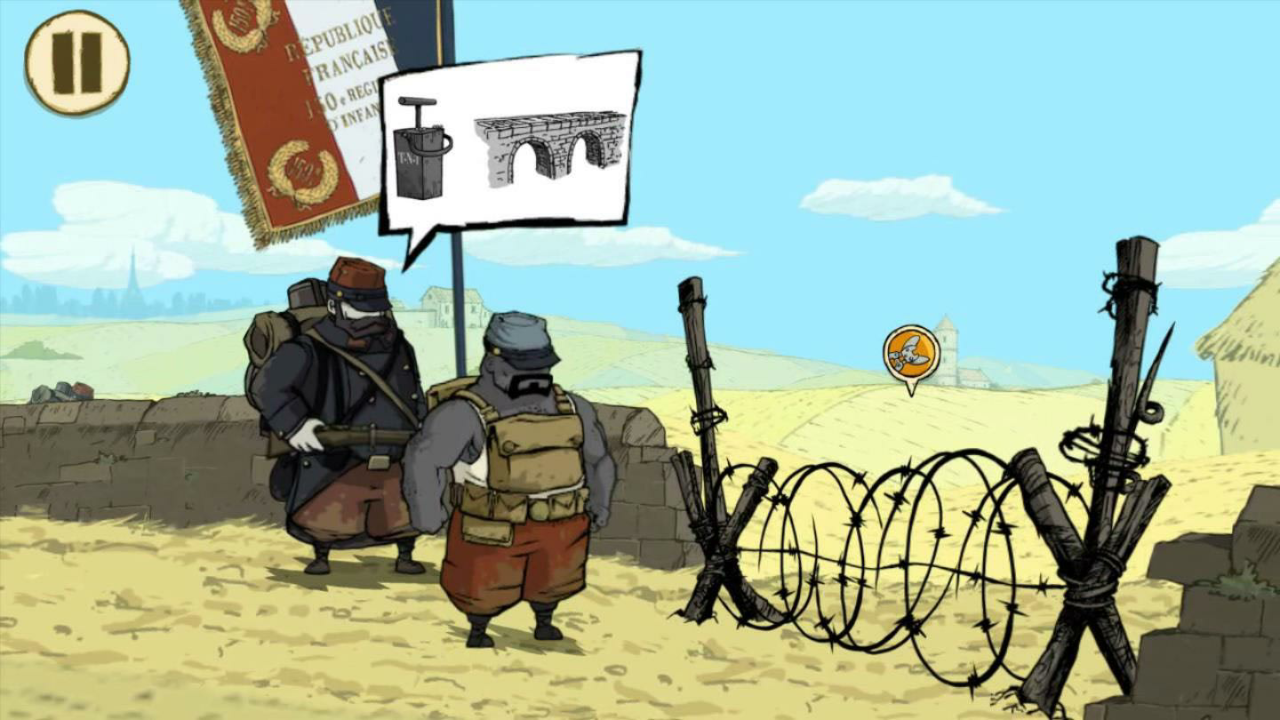 都给了他。【解谜类】valiant hearts （勇敢的心：世界大战）两个字：神作！