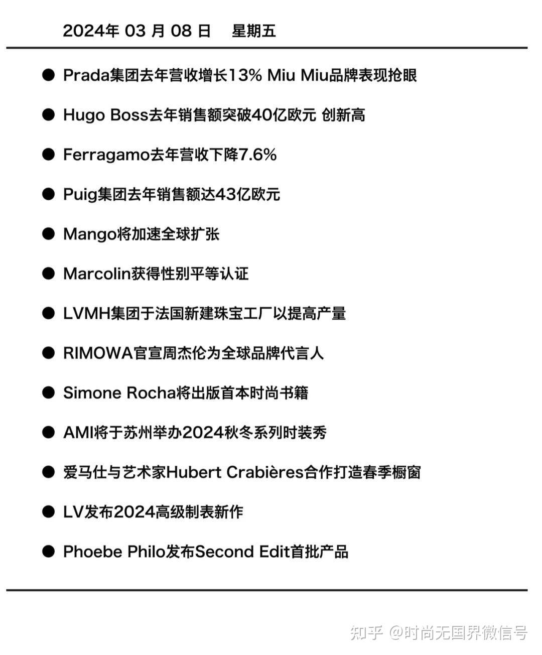 时尚速报hugoboss去年销售额突破40亿欧元创新高爱马仕