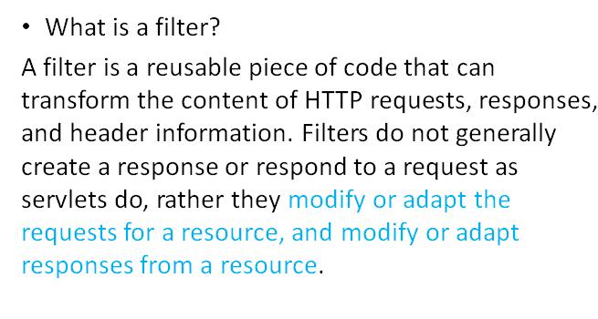 Servlet Filter与HandlerInterceptor的对比