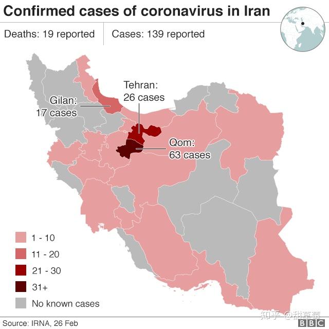 伊朗新冠疫情感染人口_伊朗人口分布图