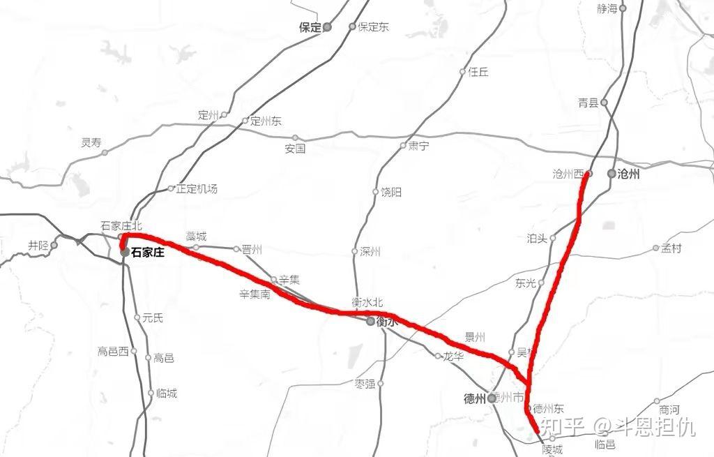 静等花开,石家庄直通沧州高铁7月1日开通运行