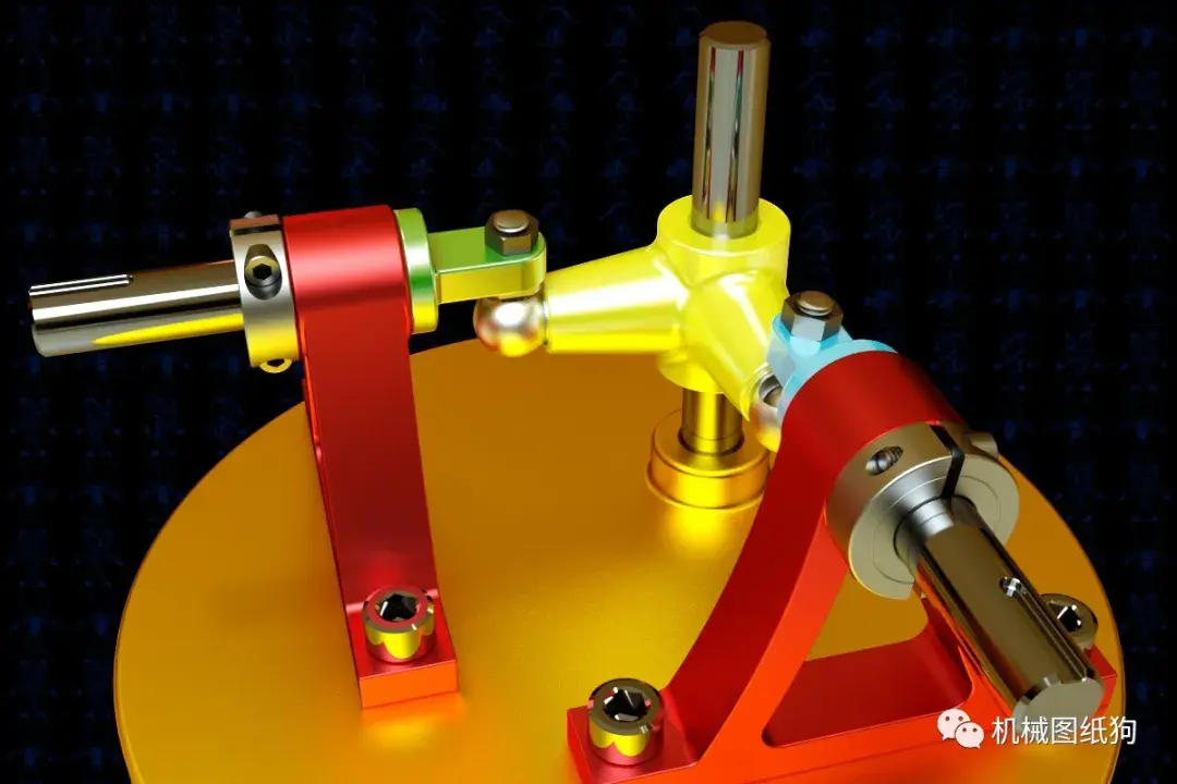 精巧机构balljointtransmission球头传动机构3d图纸多种格式