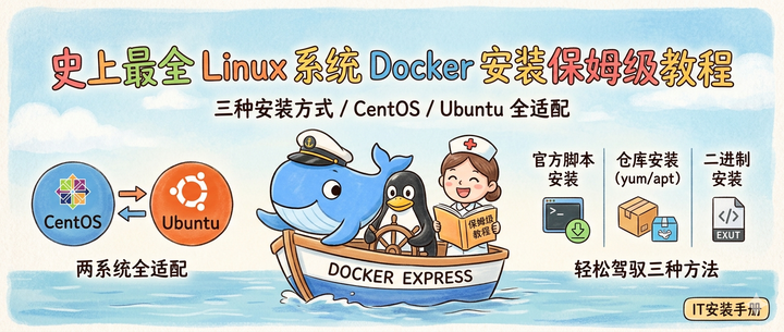 史上最全 Linux 系统 Docker 安装保姆级教程（三种安装方式/centos/Ubuntu全适配） - 知乎
