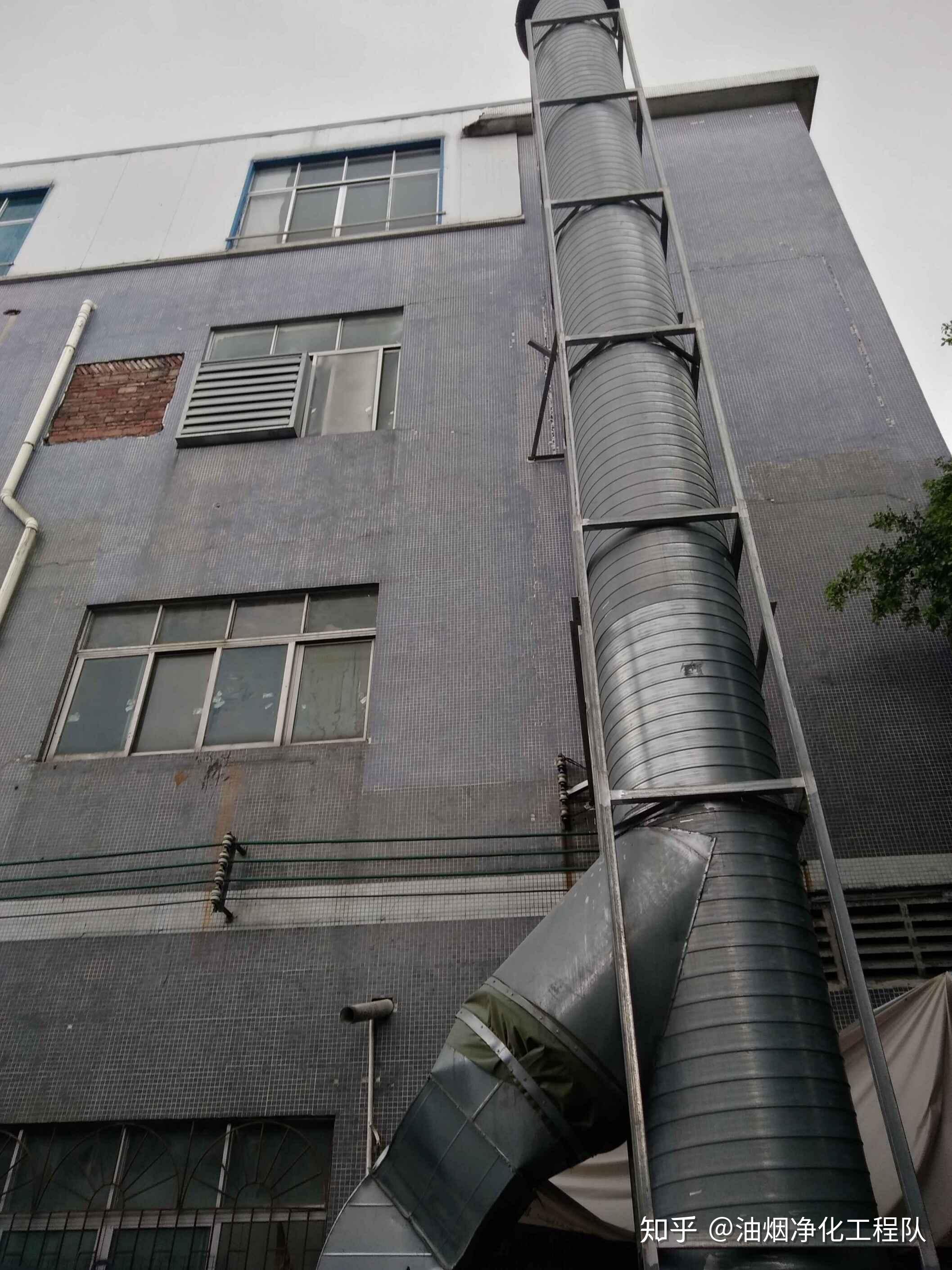 不锈钢风管烟管道安装