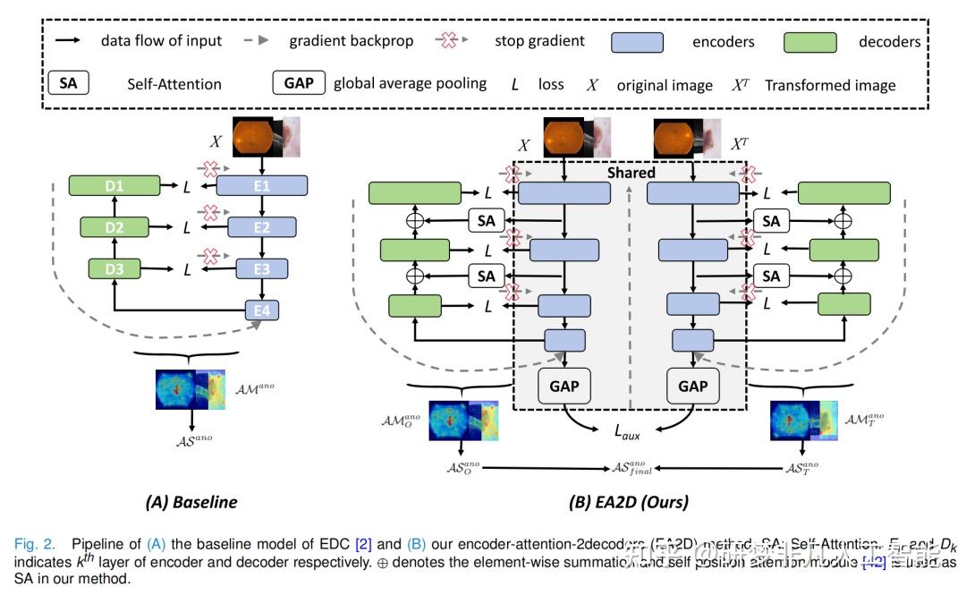 E2cd TMI 2025 | 医学影像 AD 新突破:EA2D 用变换一致性对比学习实现编码器精准域适配 - 知乎