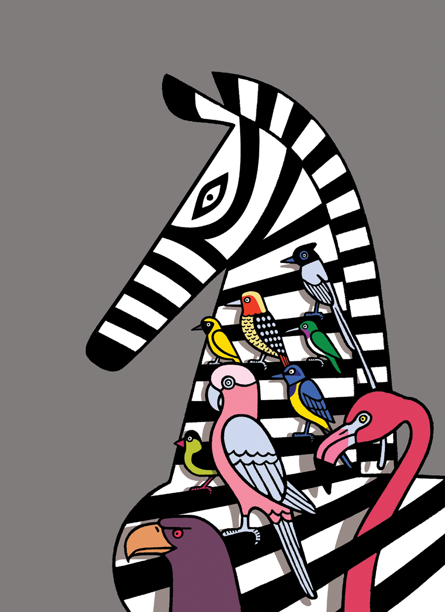 日本艺术家日本荒诞风格插画师takeuma