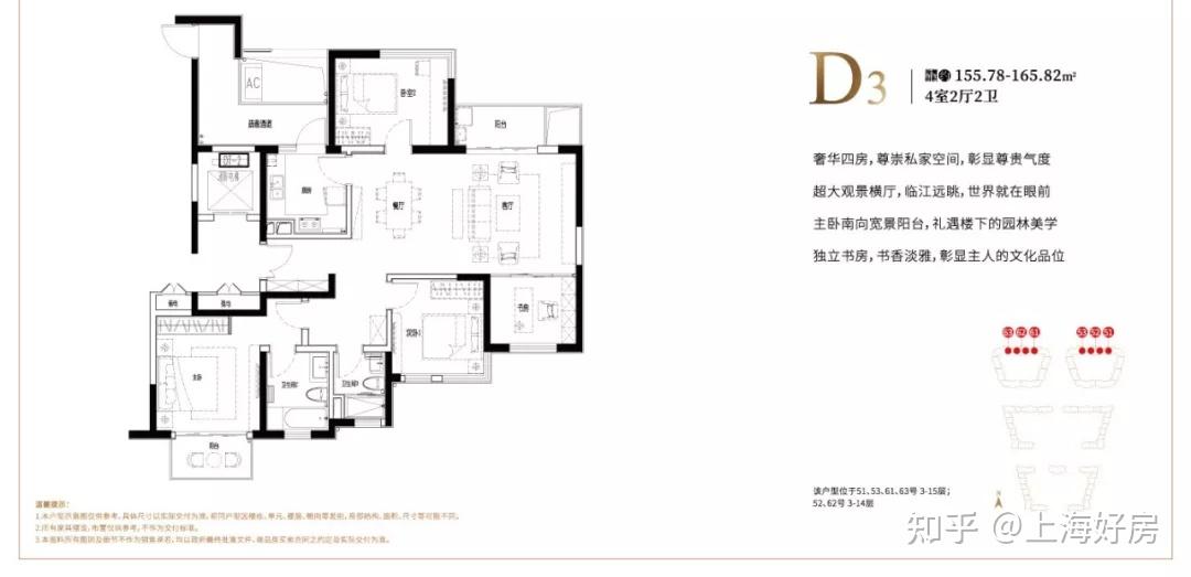 一线江景上海长滩三期90261㎡均价55万元㎡精装现房附带一房一价表