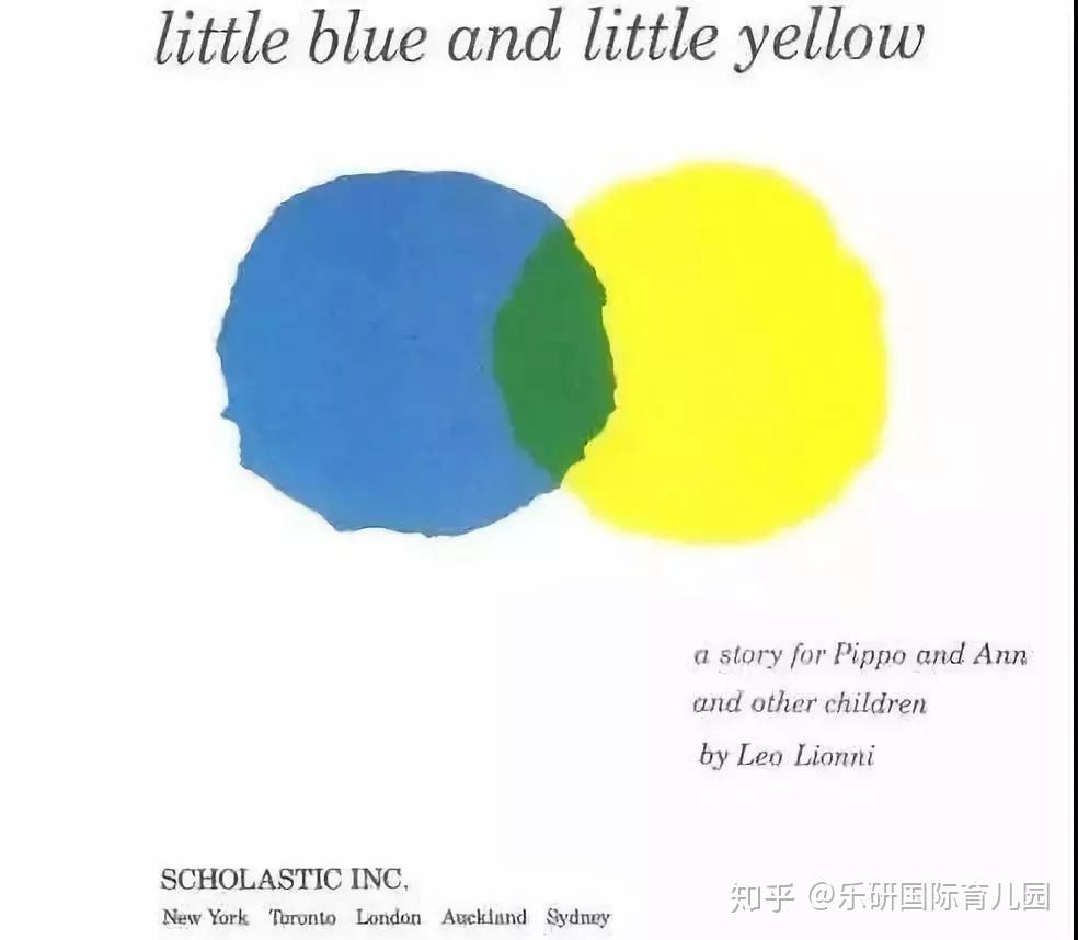 绘本故事 | 关于颜色的想象力绘本~Little Blue And Little Yellow - 知乎