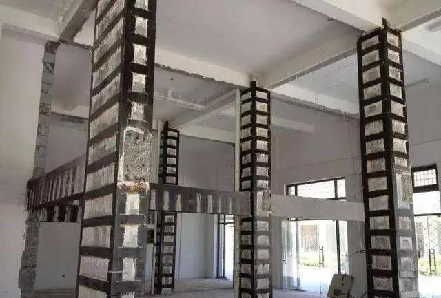 框架柱抗震加固方法