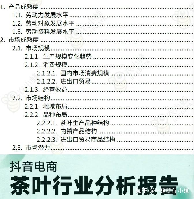 2024年中国茶叶产业品牌营销策划全案研究专题报告合集 - 知乎