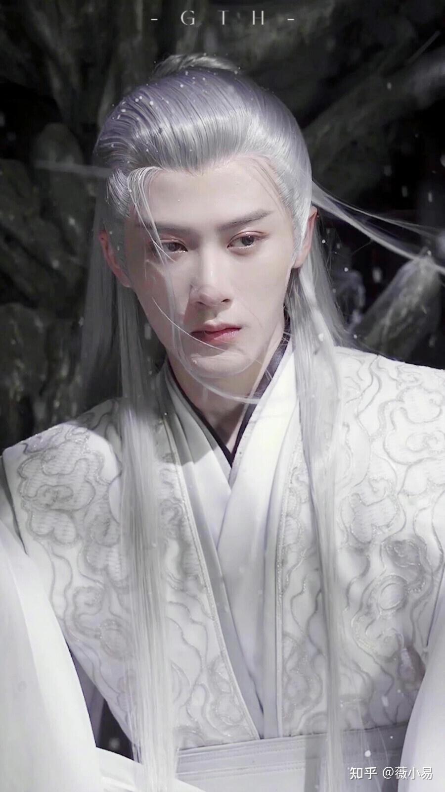 古装白发美男,谁最惊艳?