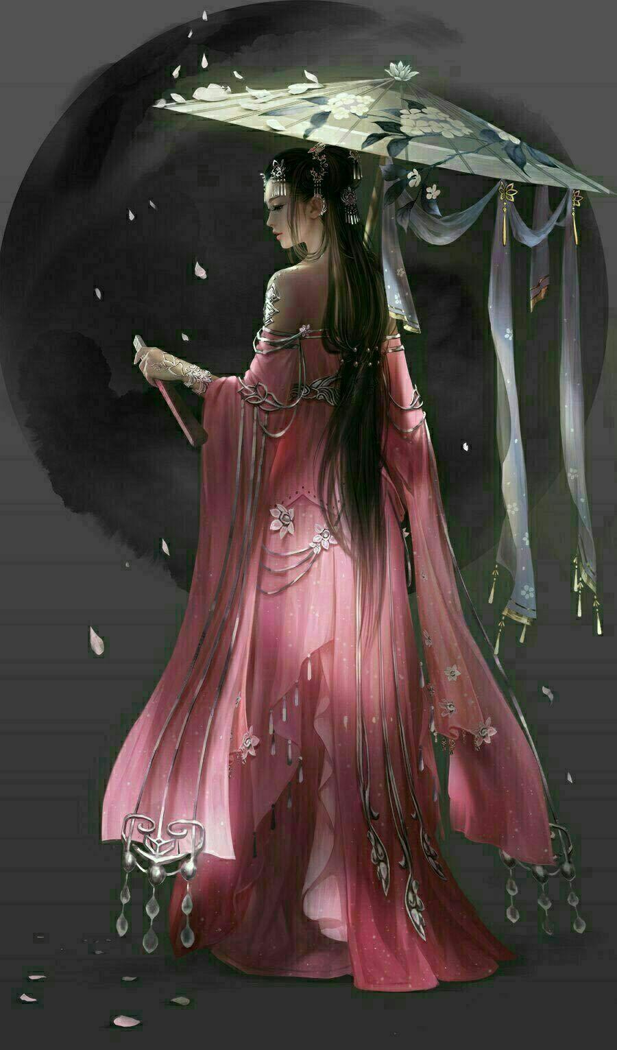 有没有古风红衣背影壁纸? - 知乎