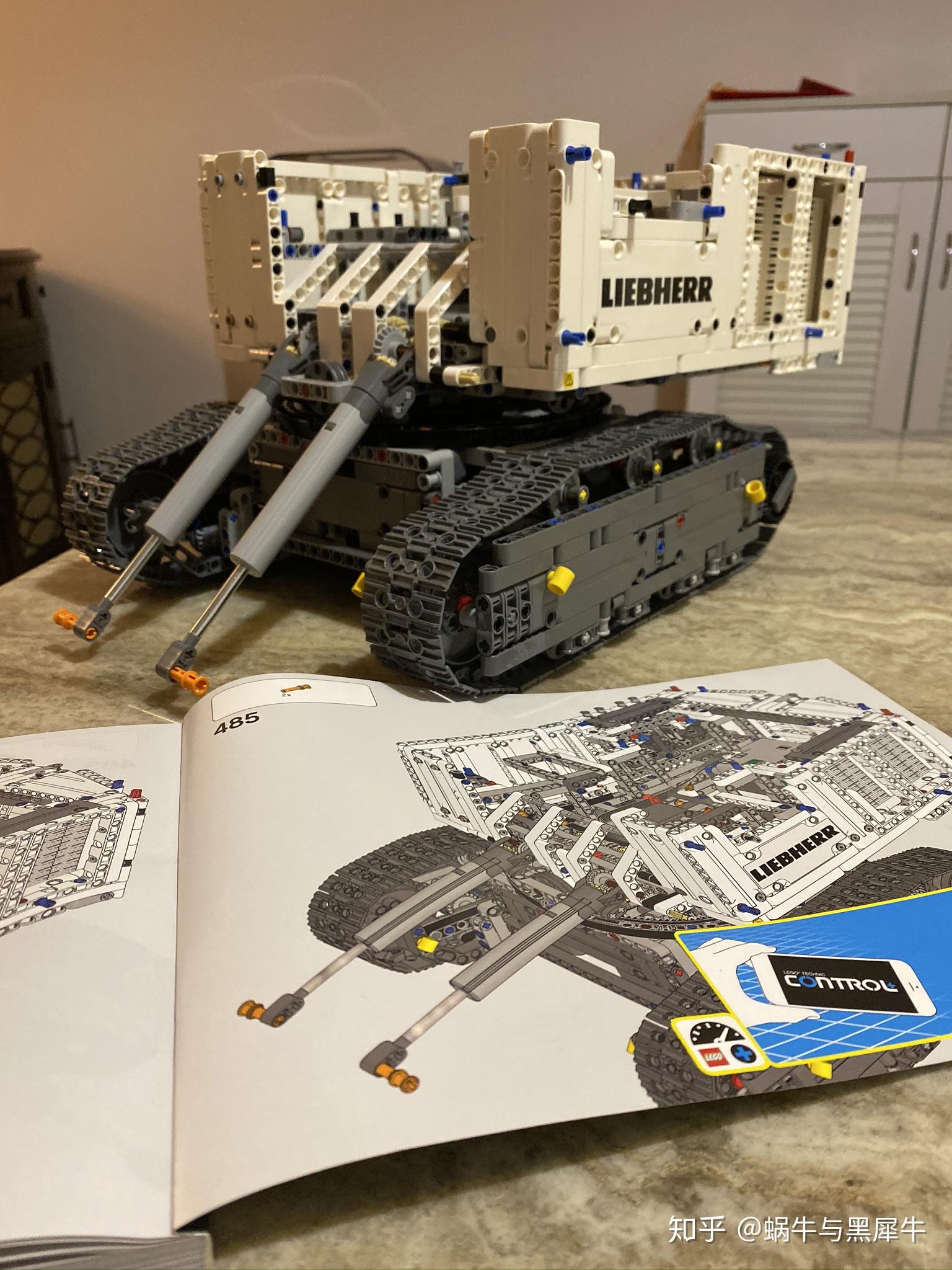 磨叽了几个月的lego(乐高)42100利勃海尔R9800评测 - 知乎