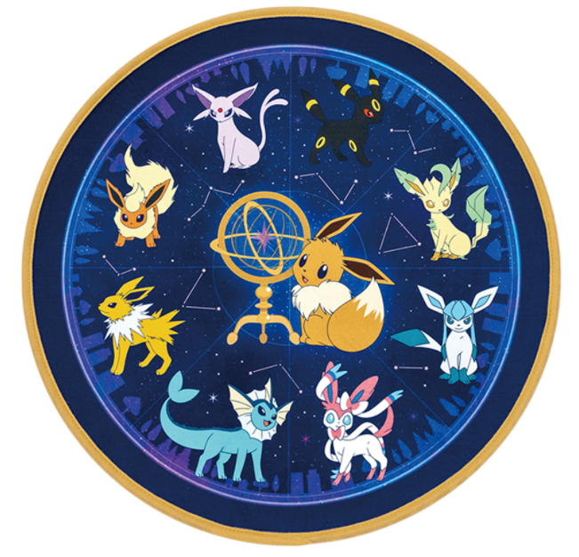 《精灵宝可梦》推出星空主题的伊布可爱周边抽赏