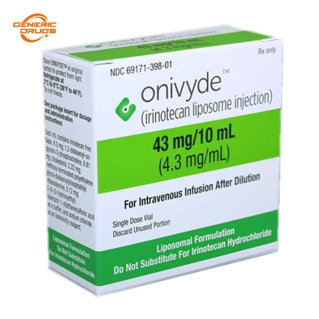 onivydeirinotecan43mg10ml伊立替康脂质体原研药适应转移性胰腺癌