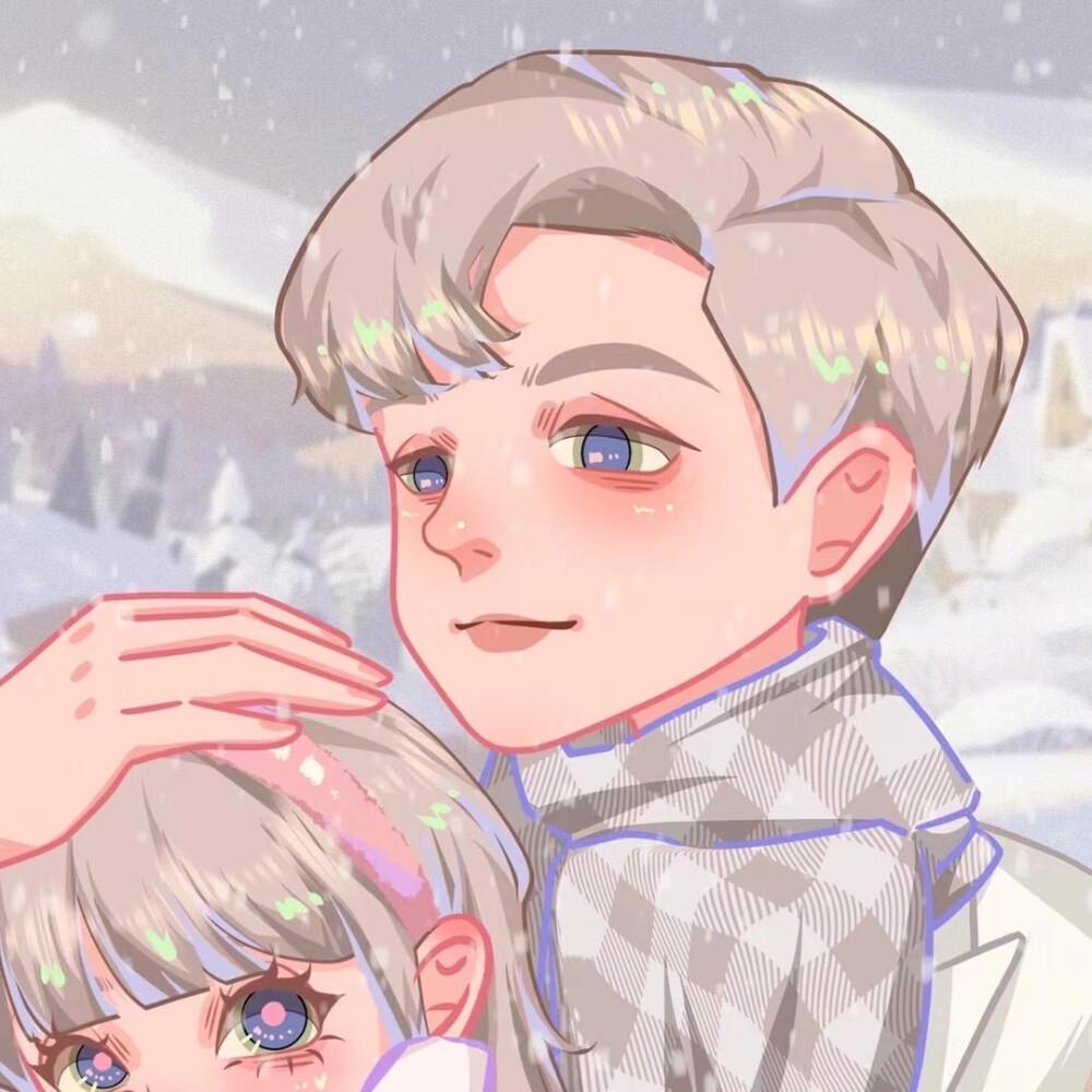 有哪些好看的手绘情侣头像