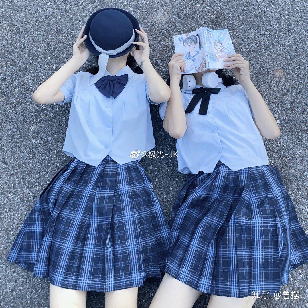 有没有类似这种的深蓝色jk推荐