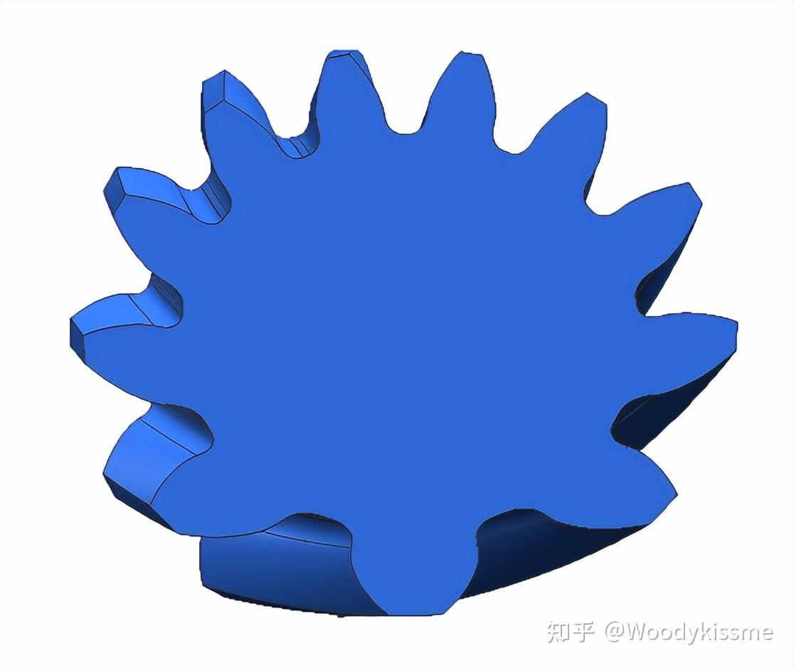 tanα=tan(αn)/cosβ因齿条的端面与法面的角度关系,与圆柱齿轮形式