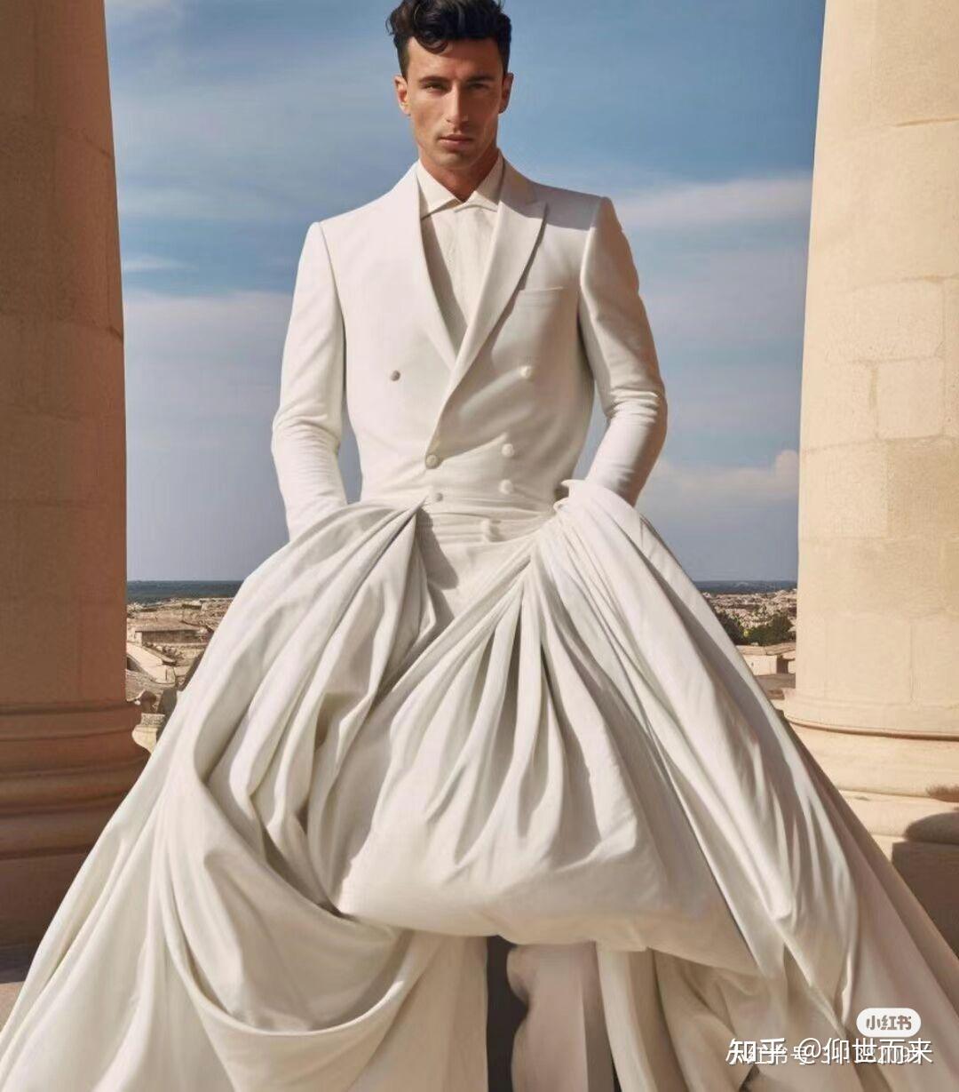 男士穿婚纱?也能如此惊艳?