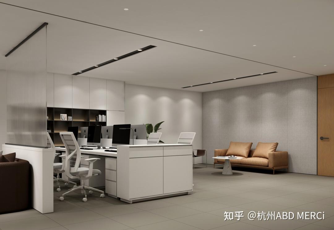 透亮商务质感|办公空间设计 - 知乎