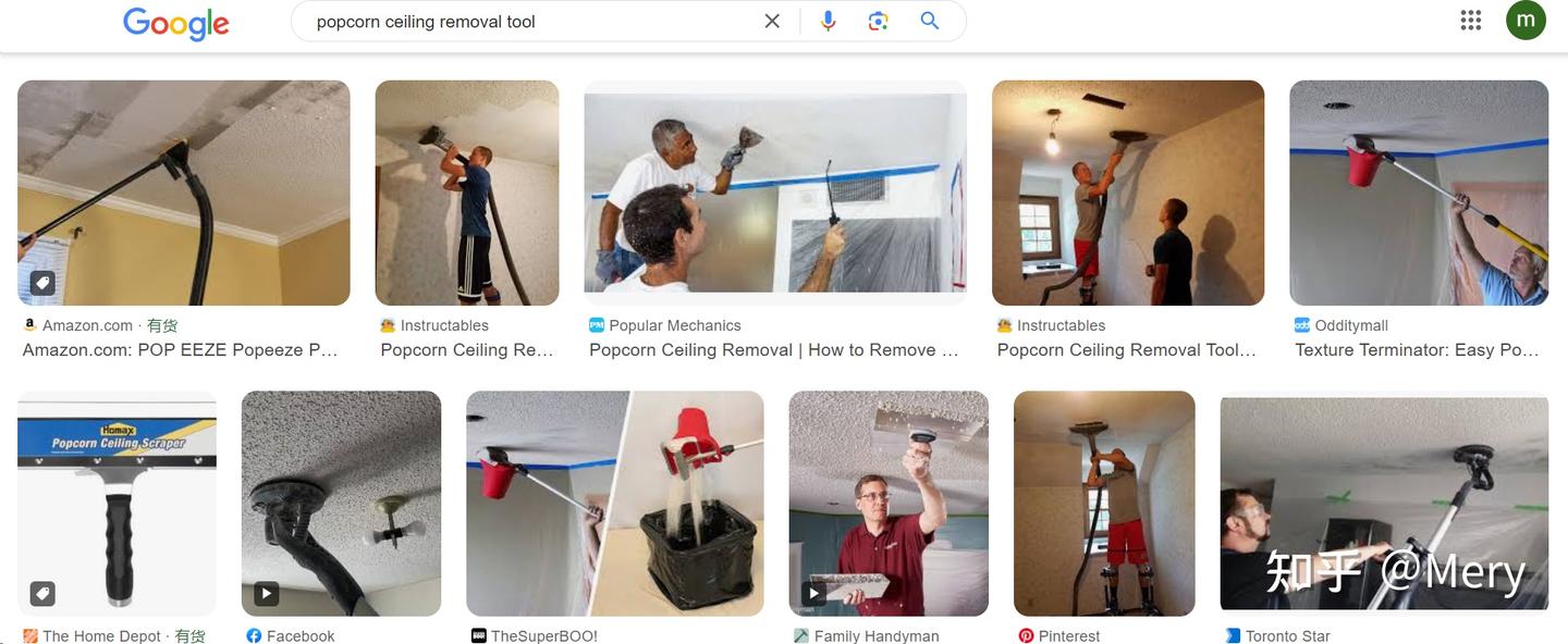 ceiling removal tool, popcorn ceiling removal tool 吊顶除尘工具 - 知乎