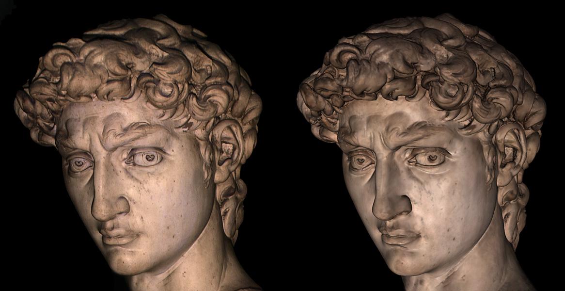 米开朗基罗的大卫为什么眼睛里有爱心? - 知乎