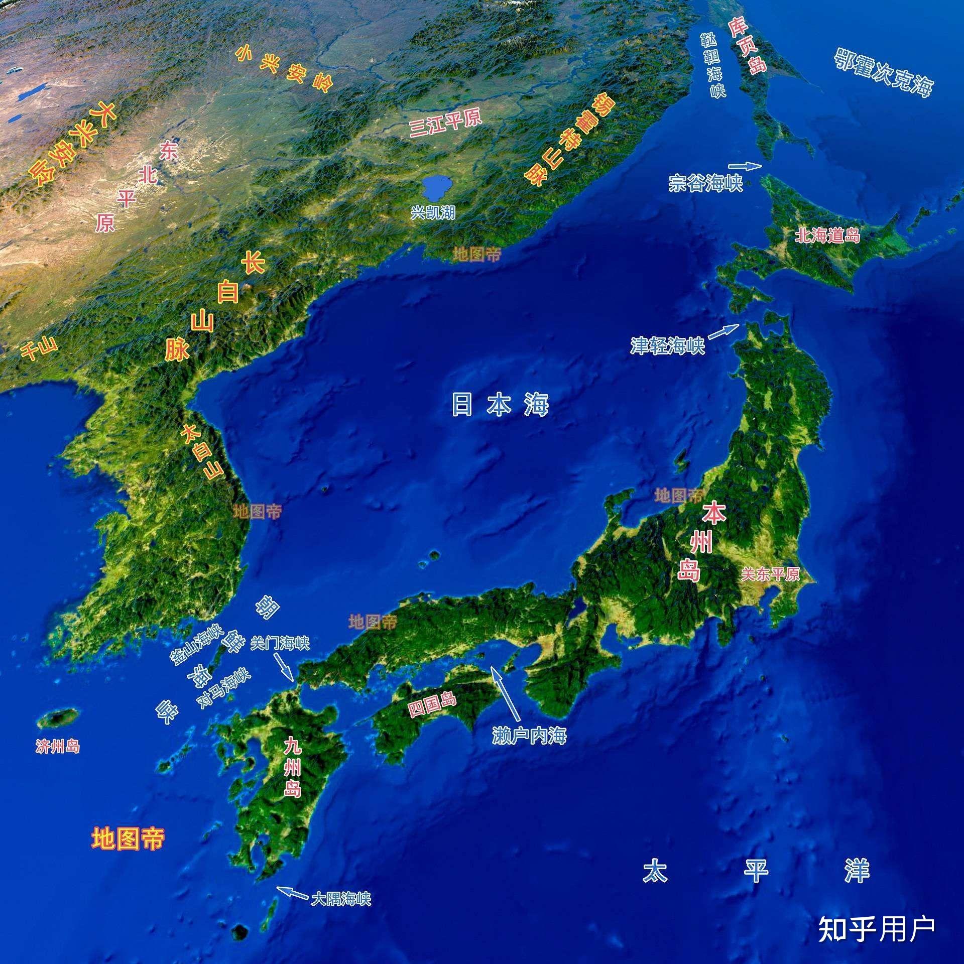 如果日本和美国合并成一个国家,那么这个新国家的领海有多大? 