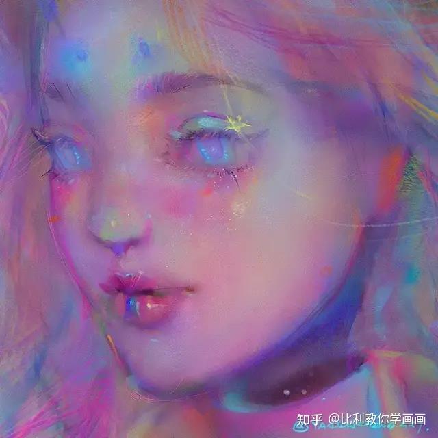 镭射材质服饰的画法需要注意哪些