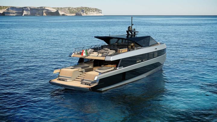 wallywhy200全球首款全宽体超级游艇