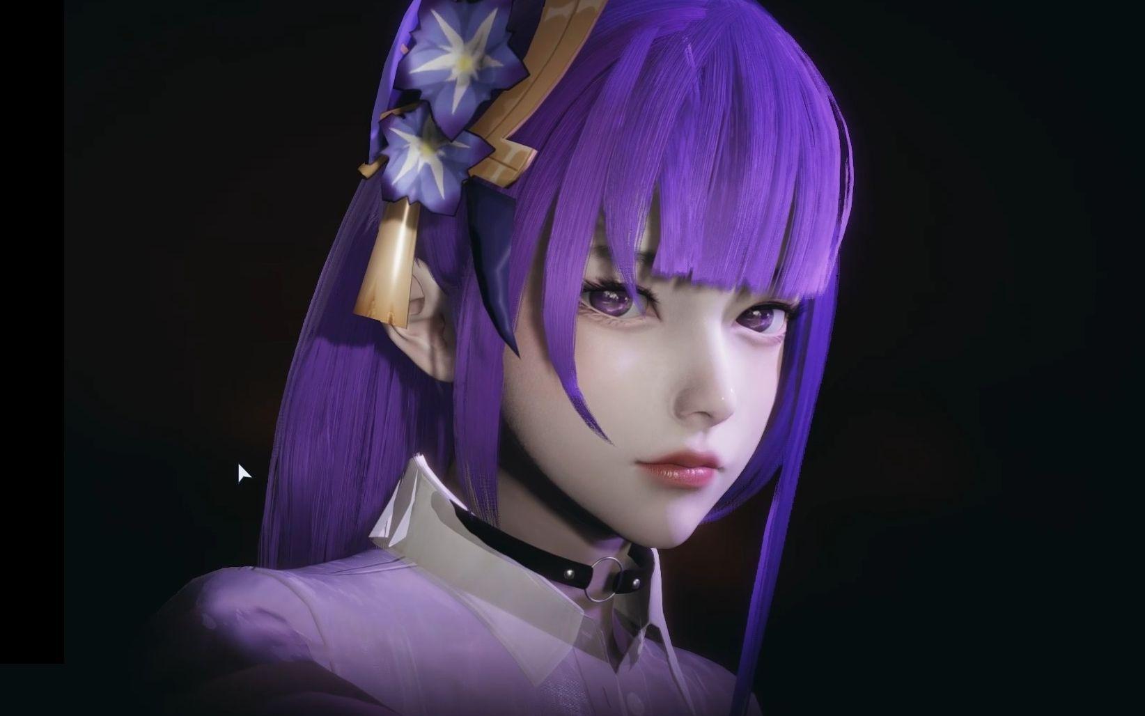 原神秘书雷电-hs2人物卡