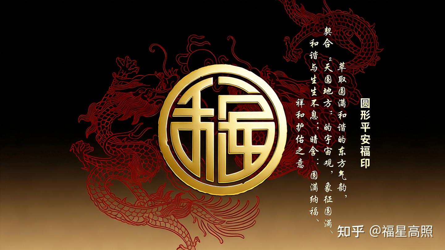 福元素传统福纹样|创意设计素材“平安福印”平安福文化IP授权 - 知乎
