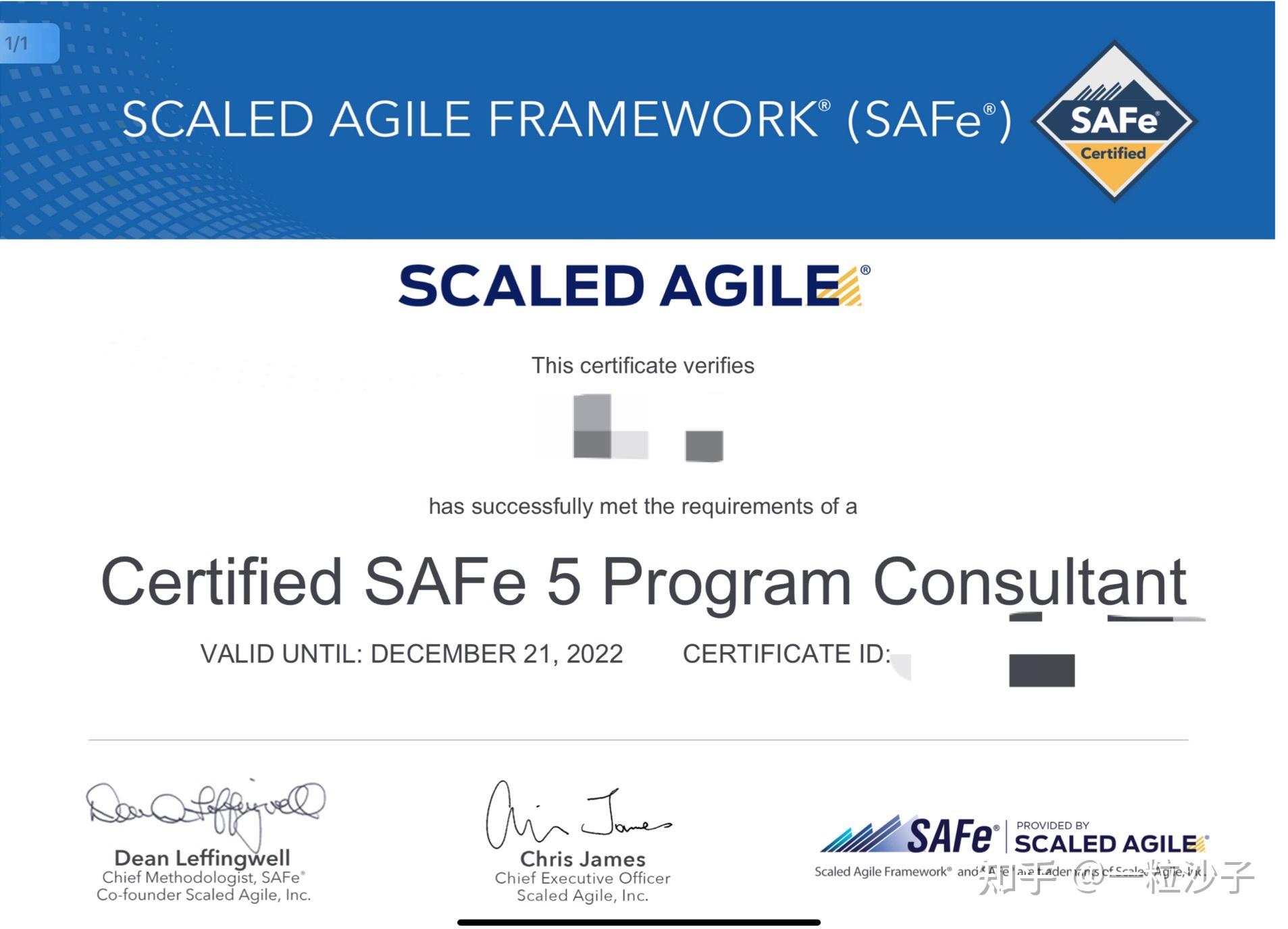 SAFe-SPC Prüfungsfragen