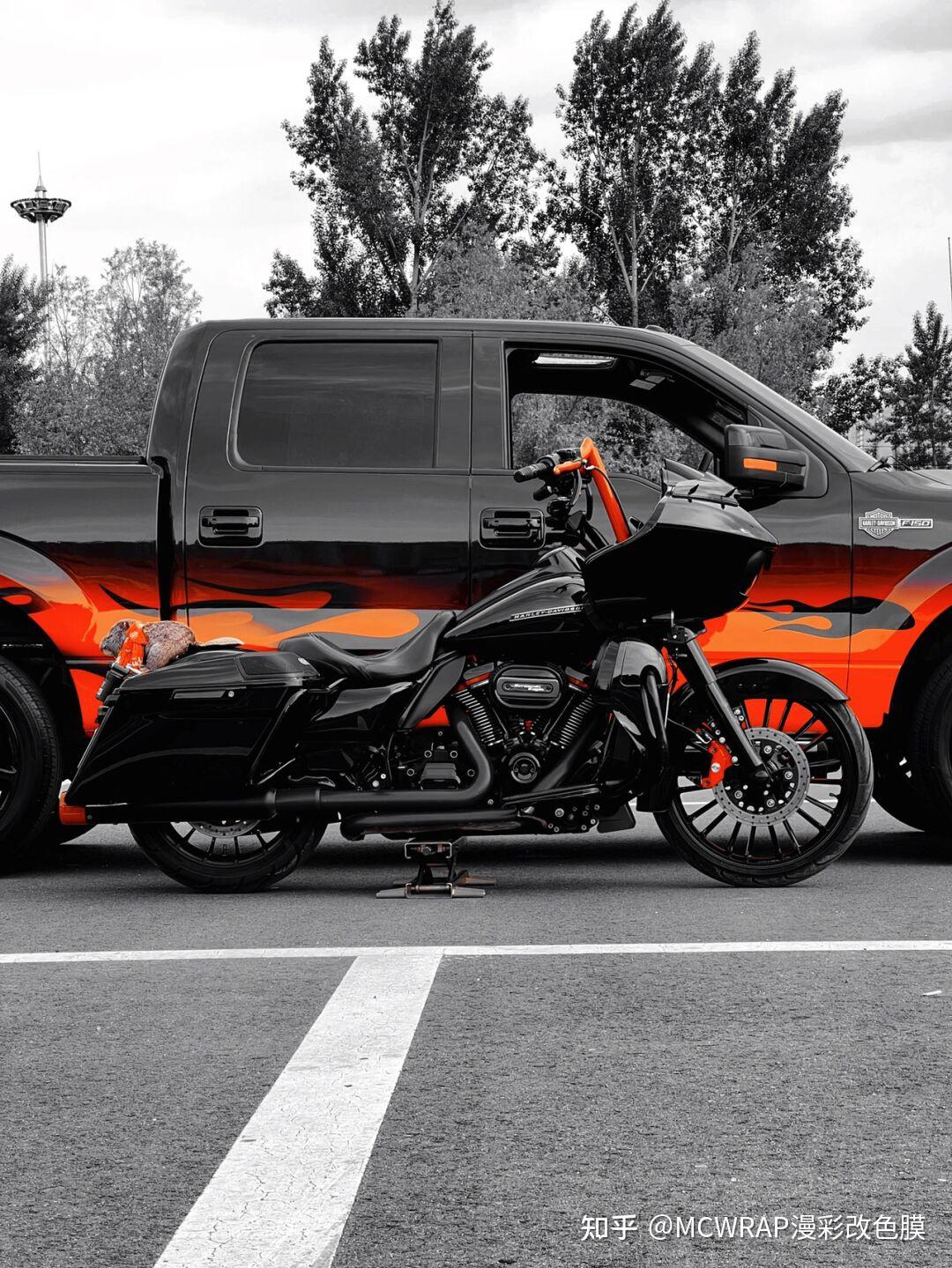漫彩涂装福特猛禽火焰涂装红黑配色 霸气十足每一帧都是大片 - 知乎